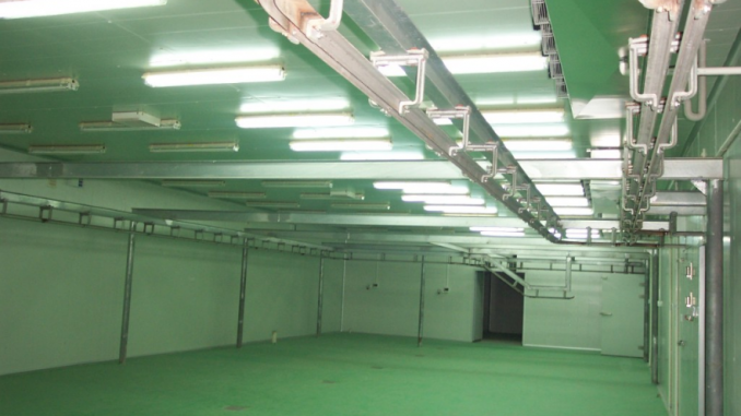 lắp đặt kho lạnh diện tích lớn